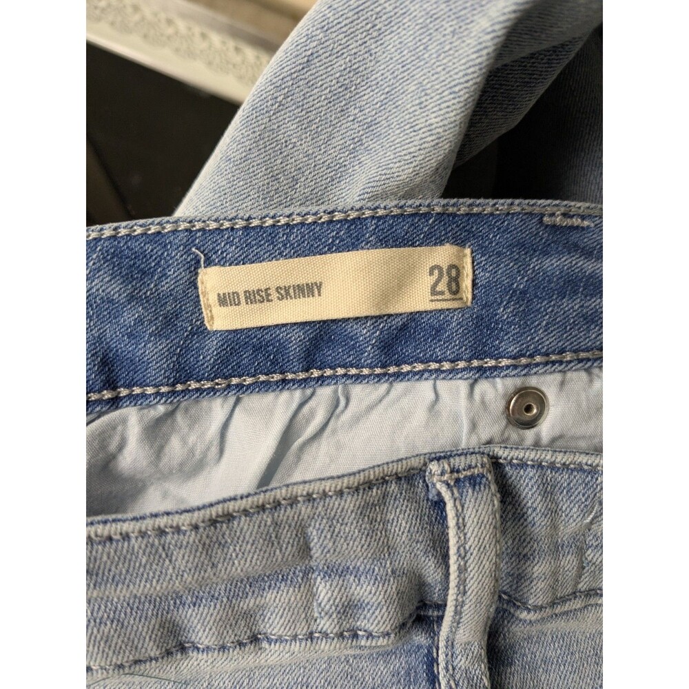 Harper Heritage Mid Rise Skinny Ankle Cuff 28 Jean - Picture 5 of 5